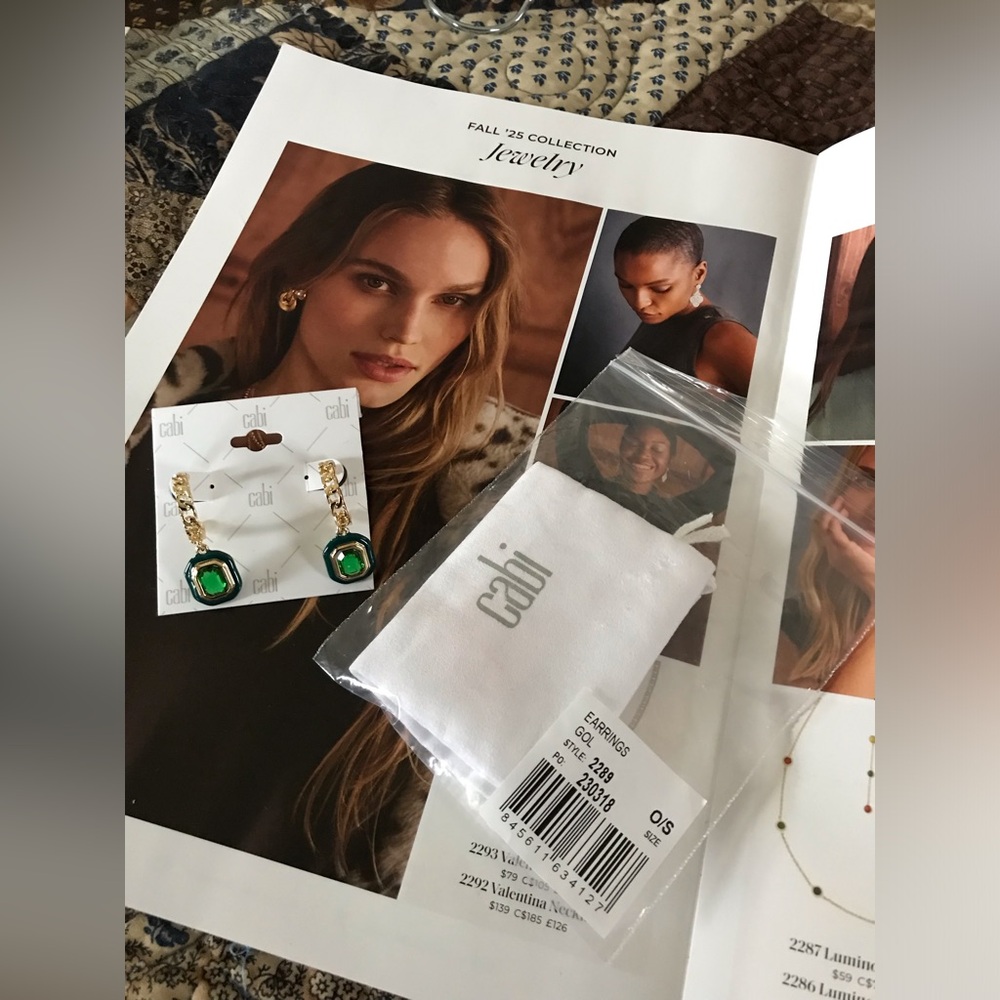 Cabi Felicity Earrings Fall 25 NWT Item 2289